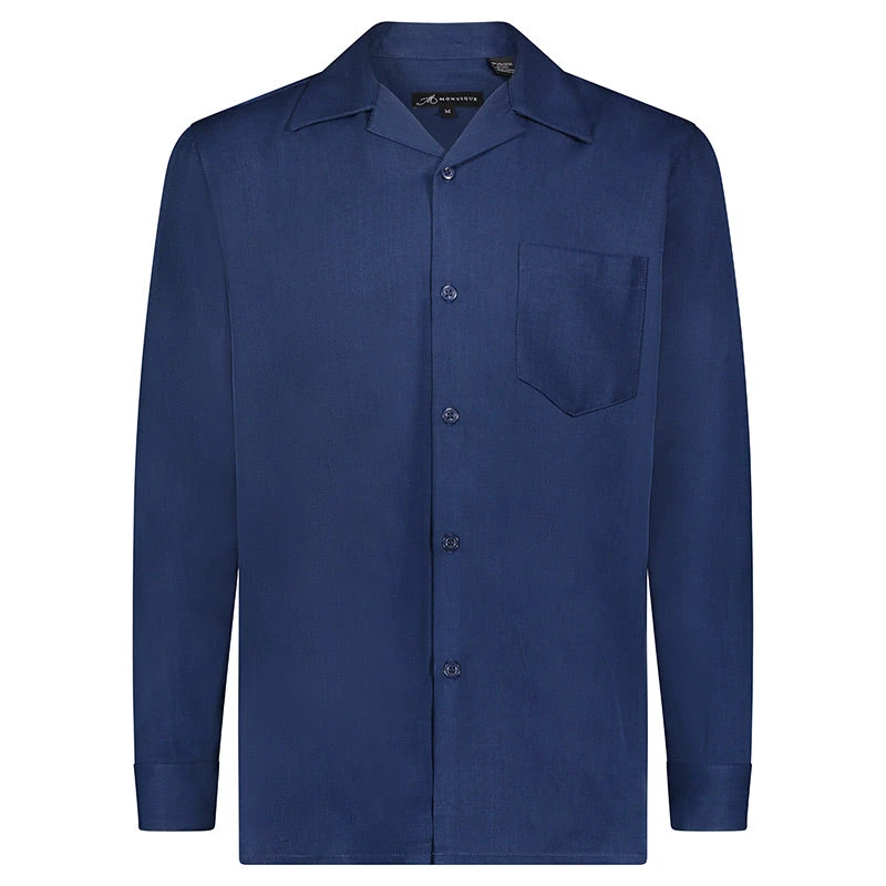 Men's 2 Piece Long Sleeve Walking Suit In Navy 2 Men's 2 Piece Long Sleeve Walking Suit In Navy - Image 2