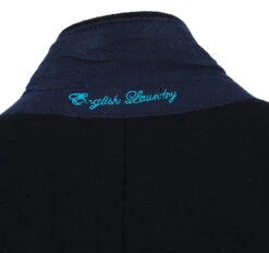 English Laundry Navy Fall/Winter Essential Slim Fit Overcoat Wool Blend -Cheap Clothing Store 53 01 410 4