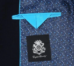 English Laundry Navy Fall/Winter Essential Slim Fit Overcoat Wool Blend -Cheap Clothing Store 53 01 410 5