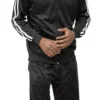 Men's Casual Jogging Set 2 Piece In Black