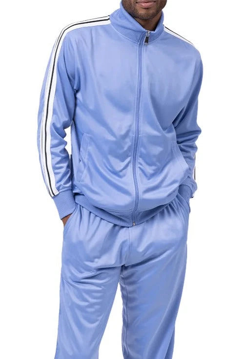 Men's Track Suit 2 Piece In Carolina Blue 1 Men's Track Suit 2 Piece In Carolina Blue